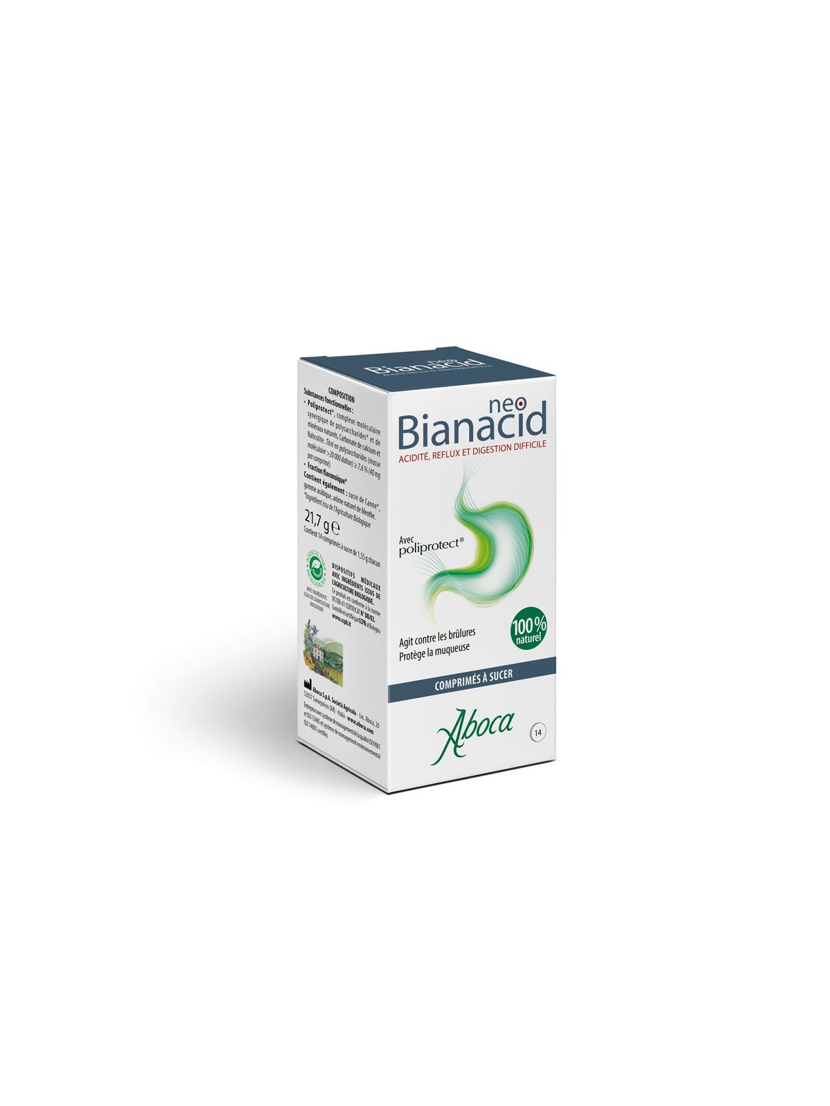 NEOBIANACID ACID REFLUX CPR CROQ 14 ABOCA