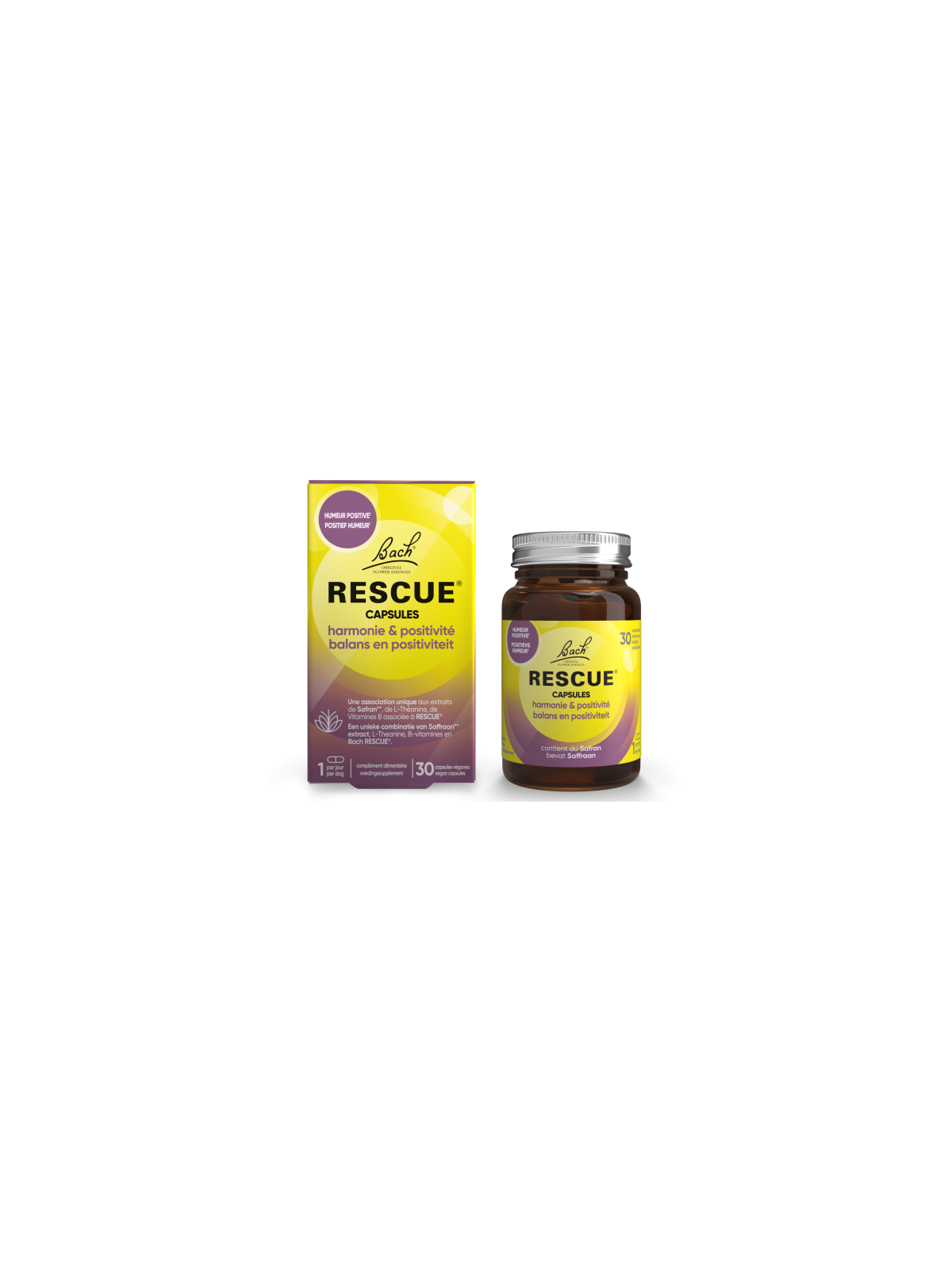 RESCUE Harmonie&Positivité 30 capsules