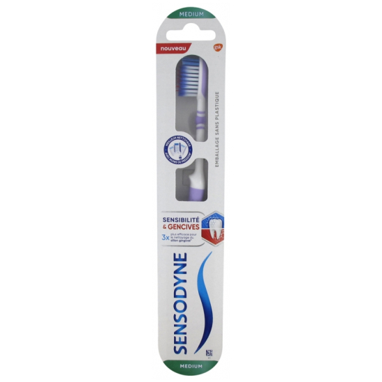 SENSODYNE BAD SENSIBampGENCIVES MEDIUM