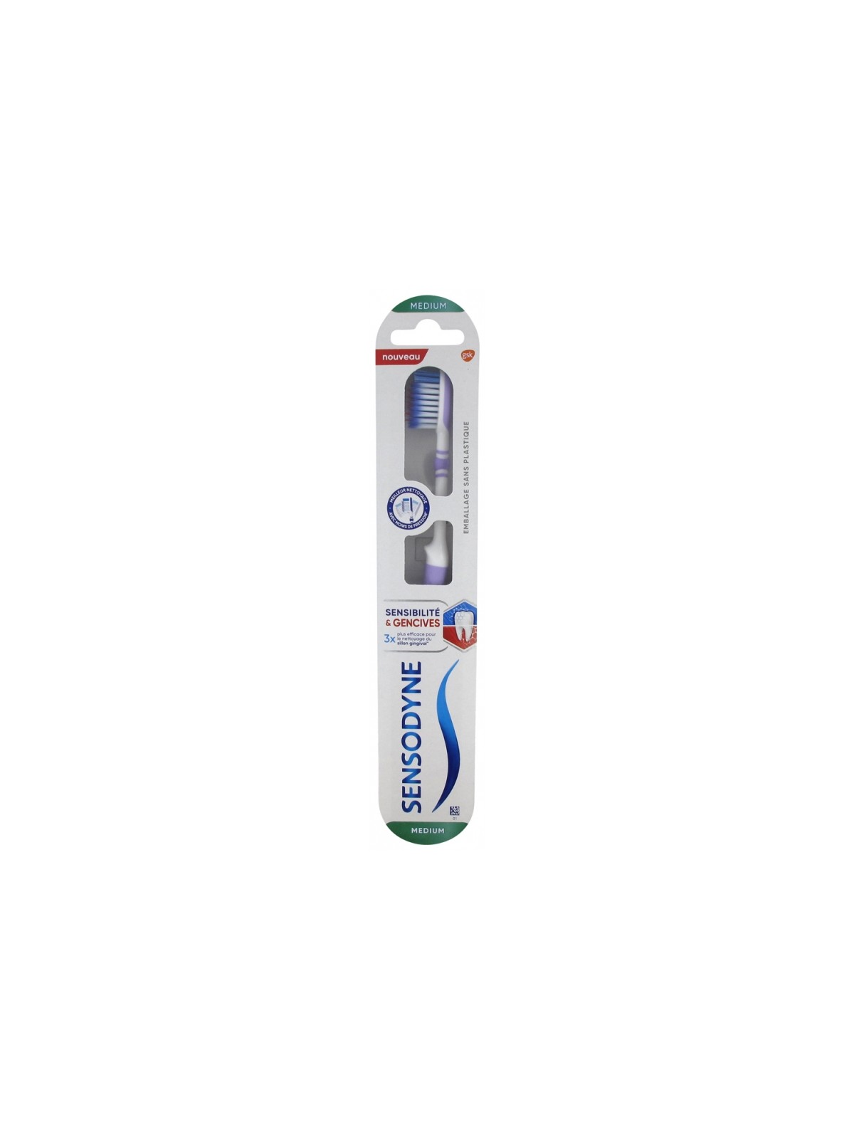 SENSODYNE BAD SENSIBampGENCIVES MEDIUM