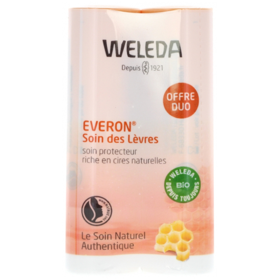 WELEDA Soin des Lèvres Everon 2x4,8G