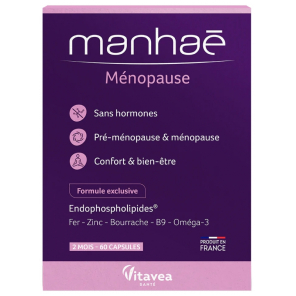 Nutrisanté manhaé cure 2 mois 60 capsules