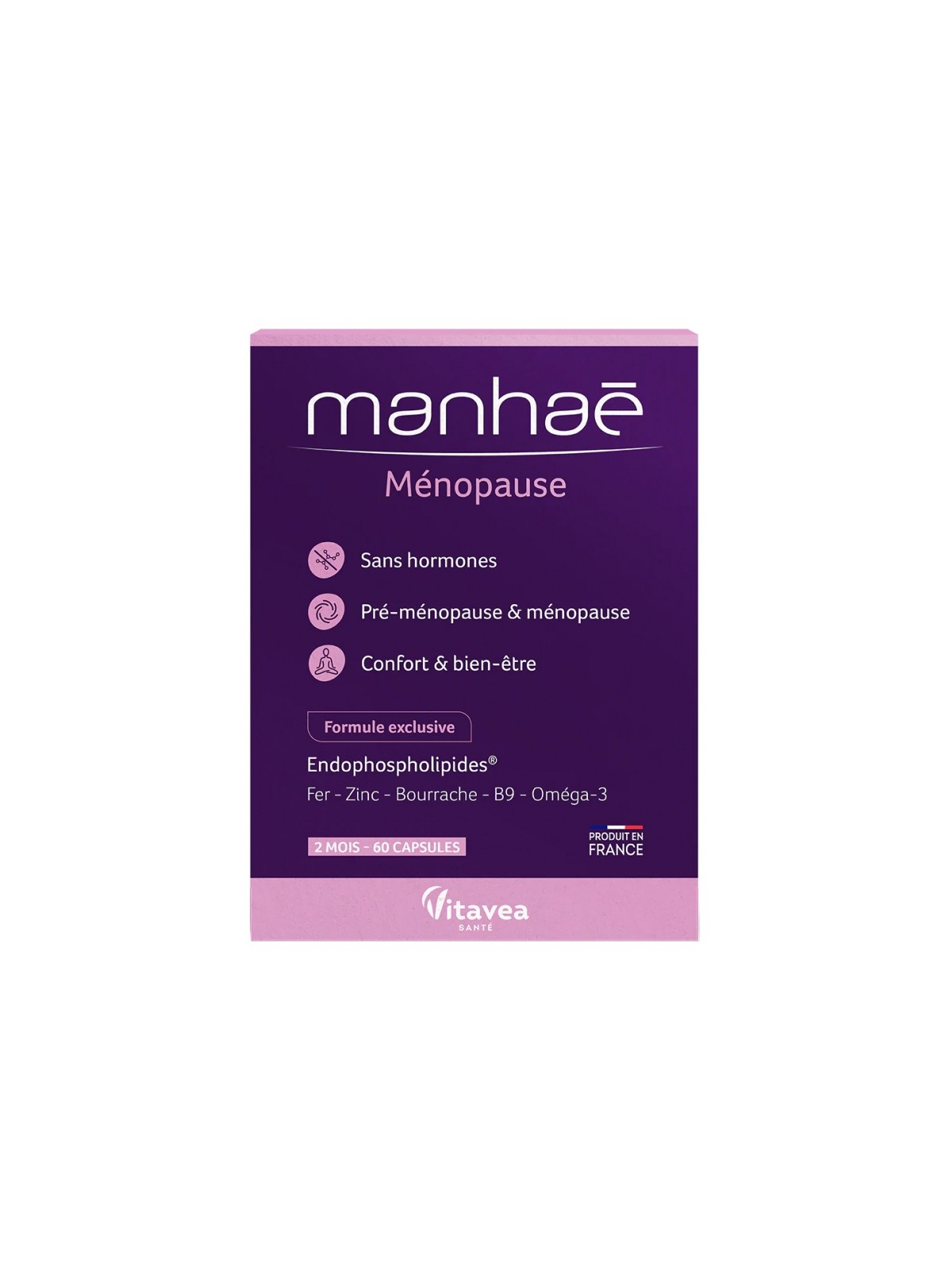 Nutrisanté manhaé cure 2 mois 60 capsules