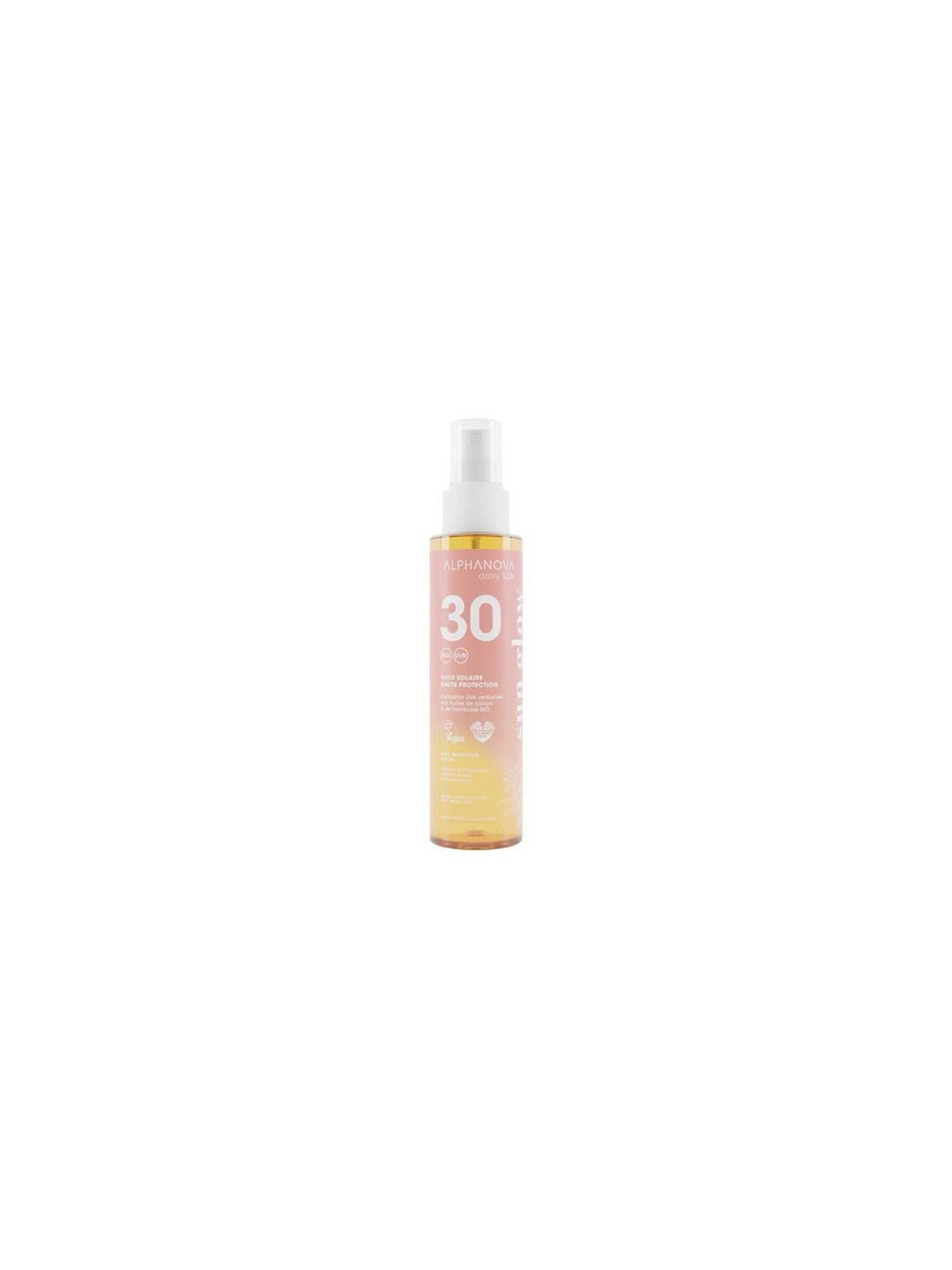 ALPHANOVA HLE SOL SPF50 SUN GLOW 125ML