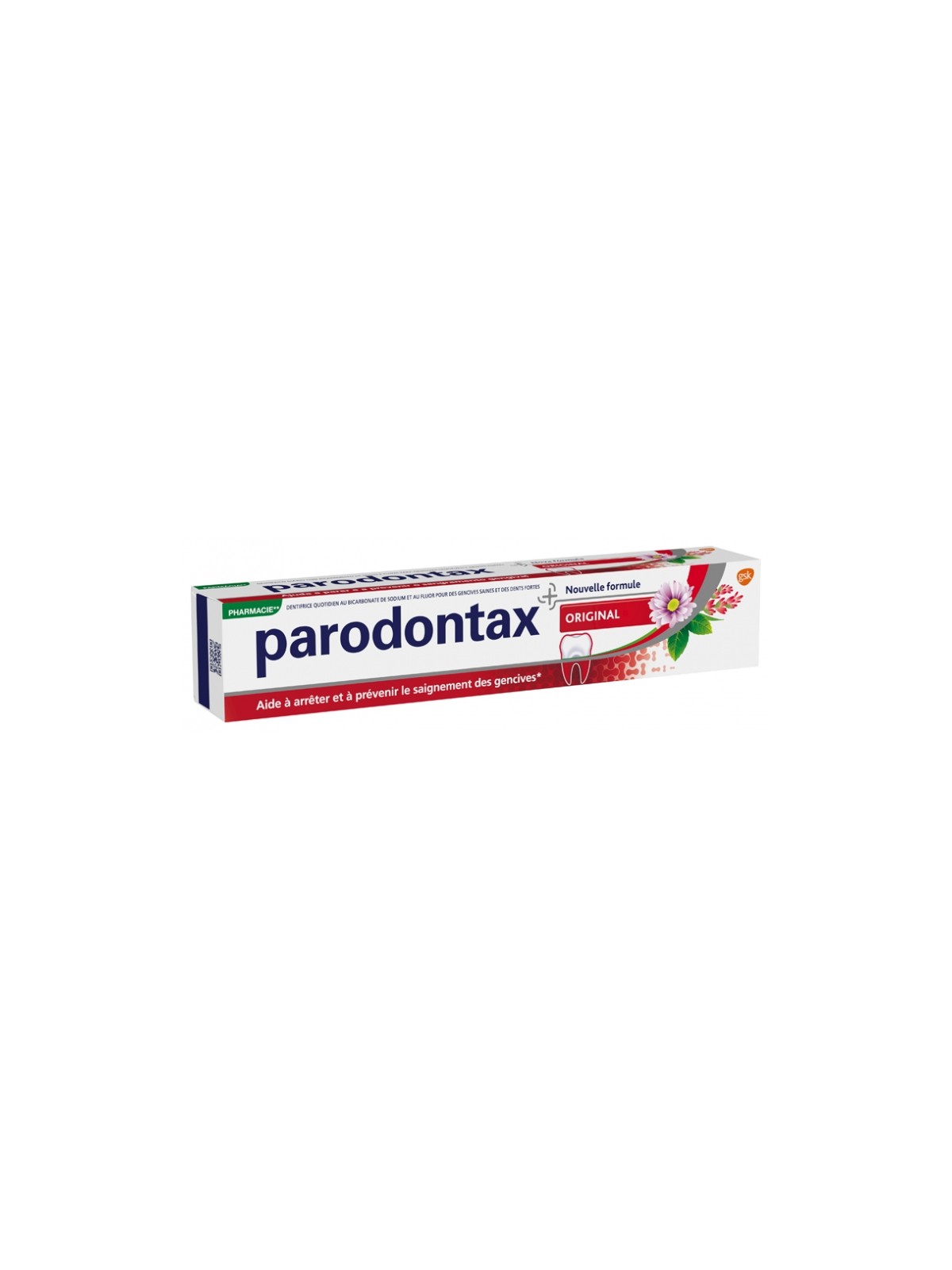 Parodontax dentifrice au fluor 75ml | Nom de la Pharmacie en variable