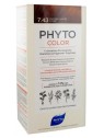 Phyto phytocolor coloration permanente blond cuivré doré 7.34
