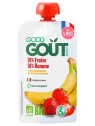 GOOD GOUT Fraise Banane Bio 120 g