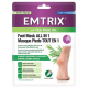 EMTRIX Masque Pieds tout en 1 - 1 Paire - Pieds Secs, Talons Fendillés