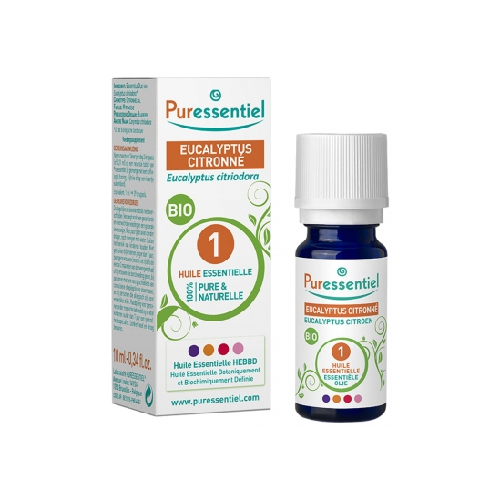 Puressentiel huile essentielle eucalyptus citronné BIO 10ml