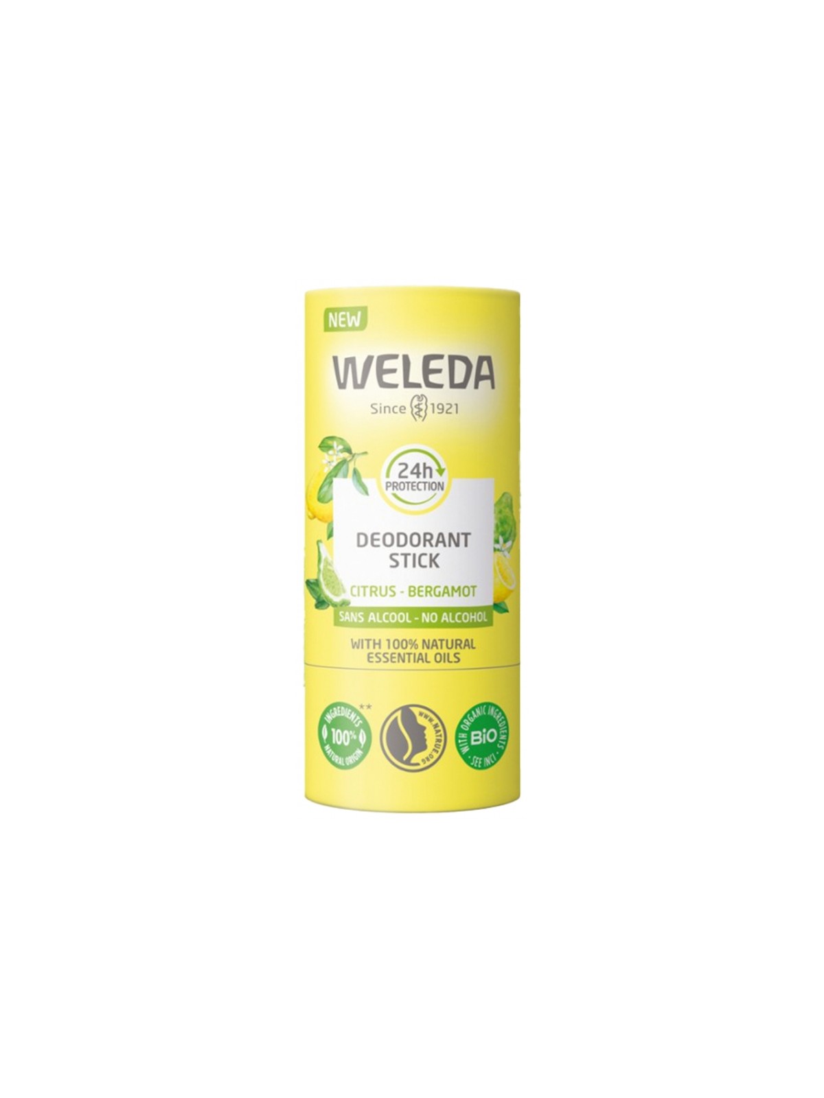 WELEDA Déodorant Stick Citrus Bergamote 50g