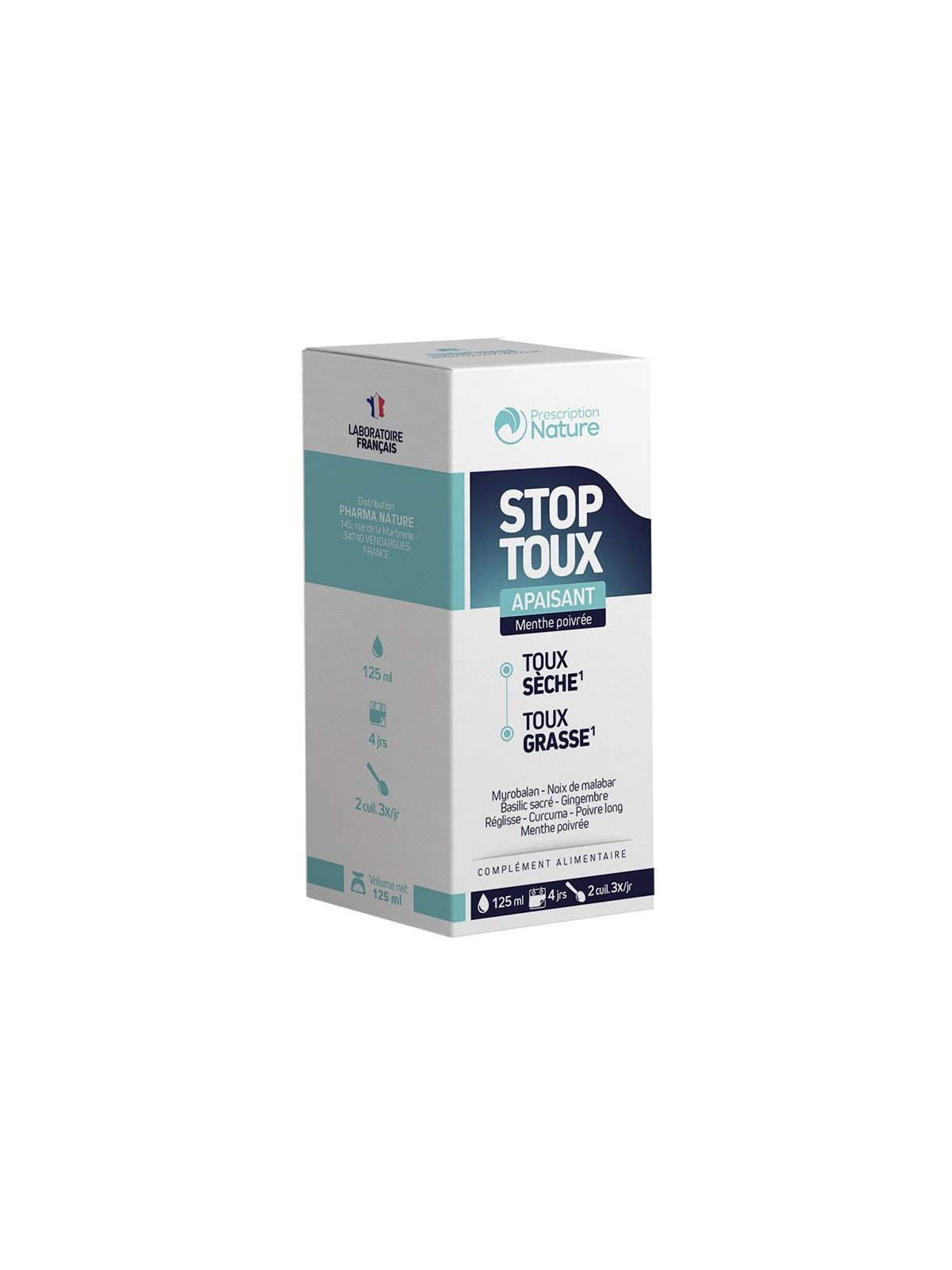 PRESCRIPTION NATURE Stop Toux 125 ml