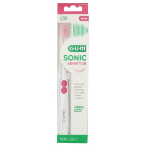 GUM Sonic Sensitive Brosse à Dents Ultra-Souple 4101