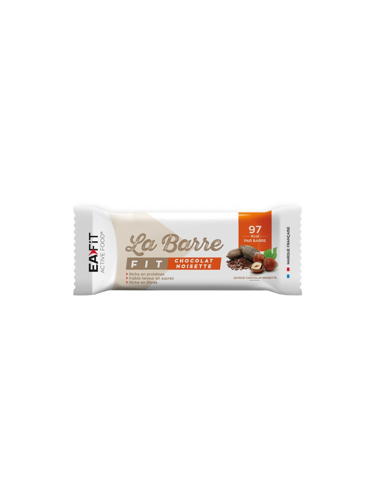 EAFIT La Barre Fit Saveur Chocolat Noisette 28g