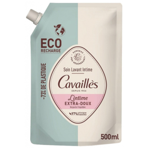 ROGE CAVAILLES Soin Lavant Intime Extra-Doux Éco-Recharge 500 ml