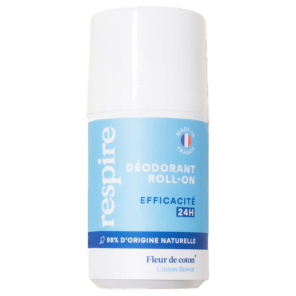 RESPIRE Déodorant Roll-On Fleur de Coton 50 ml