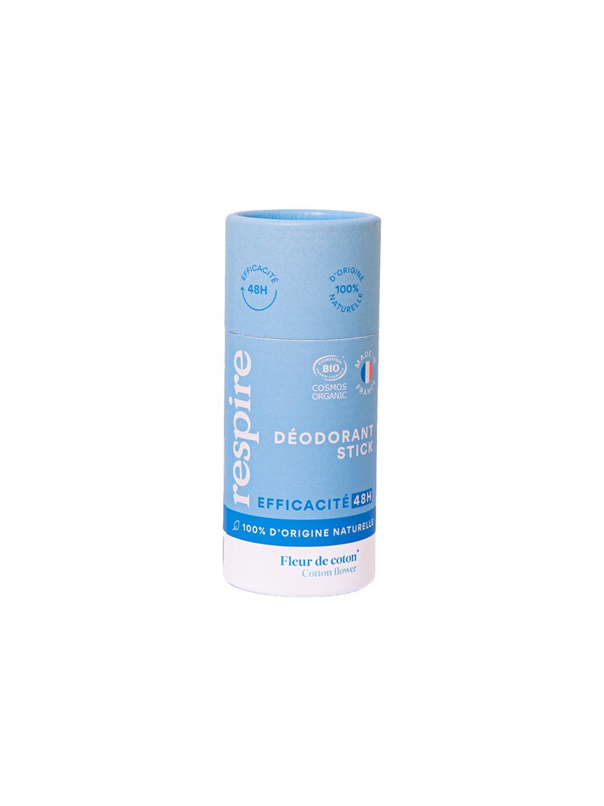 RESPIRE Déodorant Stick Fleur de Coton Bio 50 g