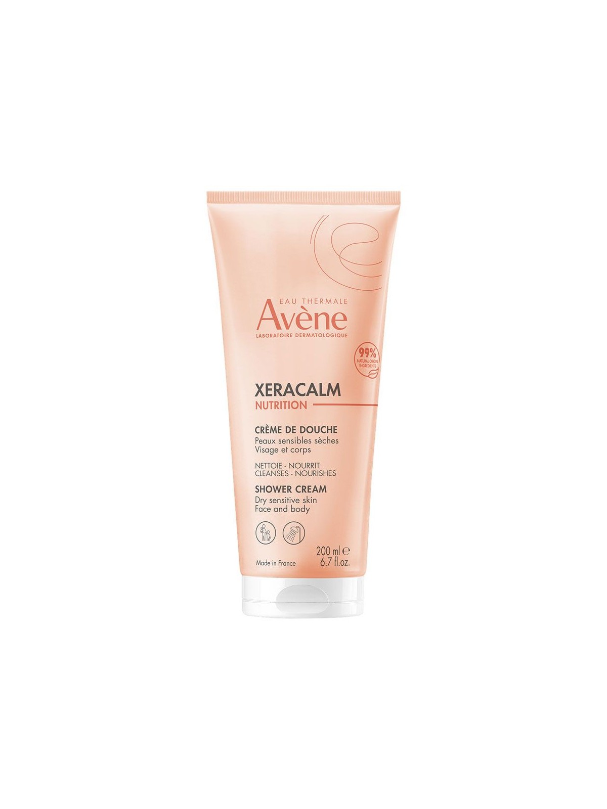 AVENE Xeracalm Nutrition Peaux sensibles sèches Crème de Douche 200ml