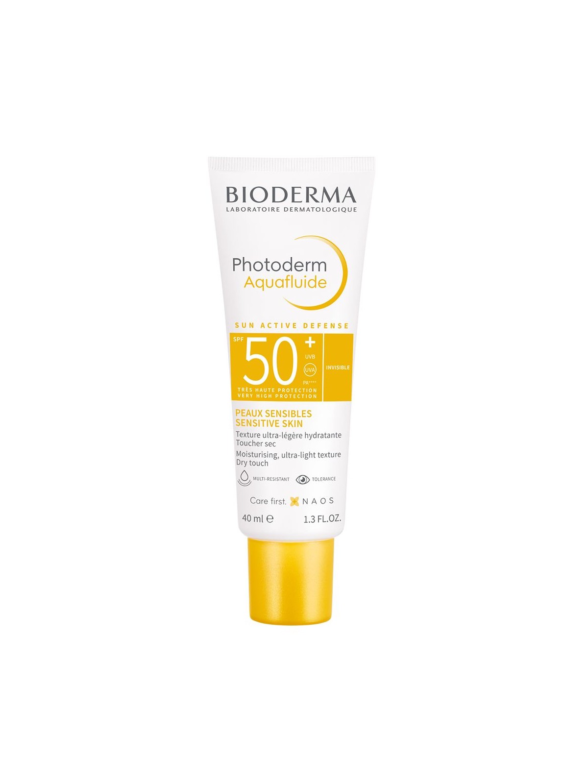 BIODERMA Photoderm Aquafluide Texture ultra-légère hydratante SPF50+ 40ml