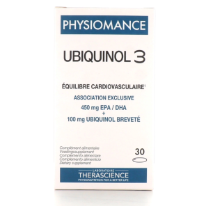THERASCIENCE Physiomance Ubiquinol 3 - 30 capsules