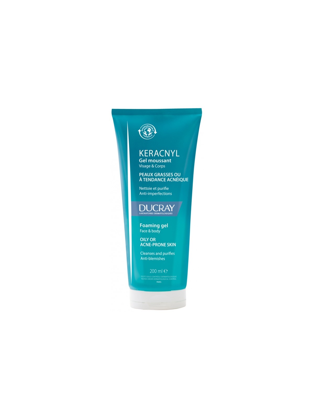 DUCRAY Keracnyl Gel Moussant 200 ml