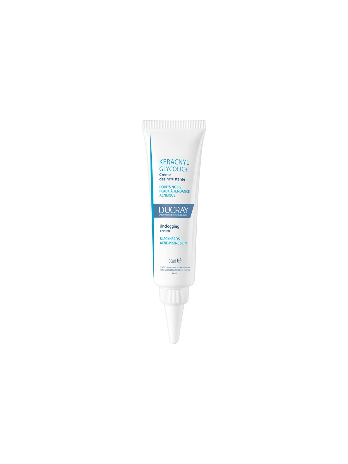 DUCRAY Keracnyl Glycolic+ Crème Désincrustante 30 ml