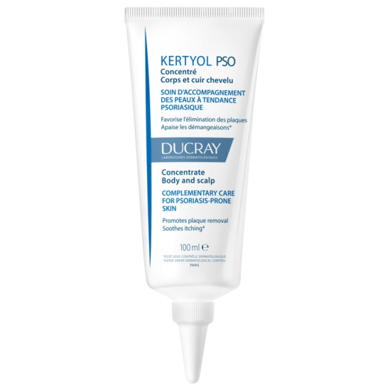 DUCRAY Kertyol P.S.O. Concentré Corps et Cuir Chevelu 100 ml