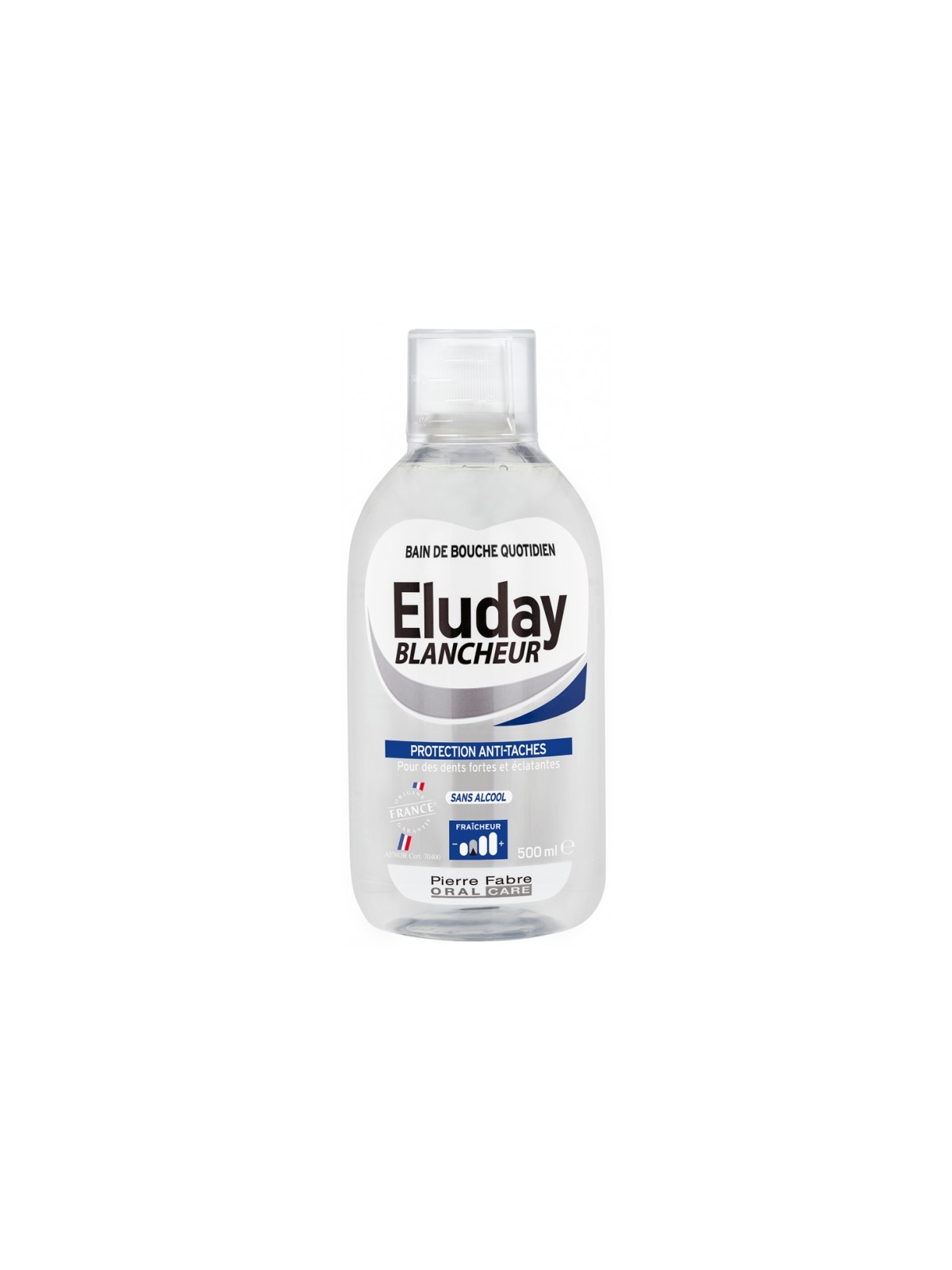 ELUDAY Blancheur Bain de Bouche Quotidien 500 ml