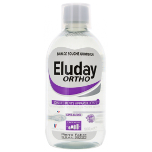 ELUDAY Ortho Bain de Bouche Quotidien 500 ml