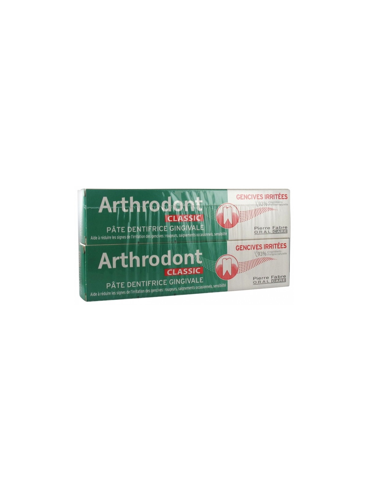 ARTHRODONT Classic Pâte Dentifrice Gingivale Lot de 2 x 75 ml