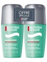 BIOTHERM Aquapower Ice Cooling Effect Anti-Transpirant 48H Roll-On Lot de 2x75 ml