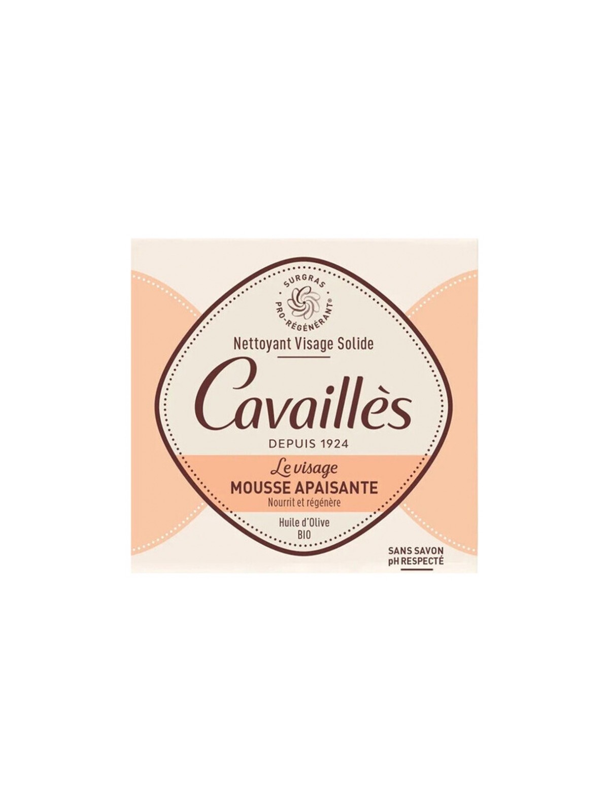 ROGE CAVAILLES Nettoyant Visage Solide Mousse Apaisante 70 g