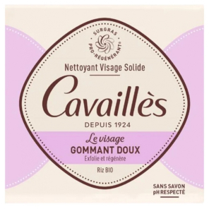 ROGE CAVAILLES Nettoyant Visage Solide Gommant Doux 70 g