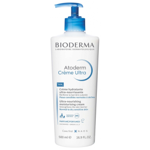 BIODERMA Atoderm Crème Hydratante Ultra-Nourrissante Parfumée 500 ml