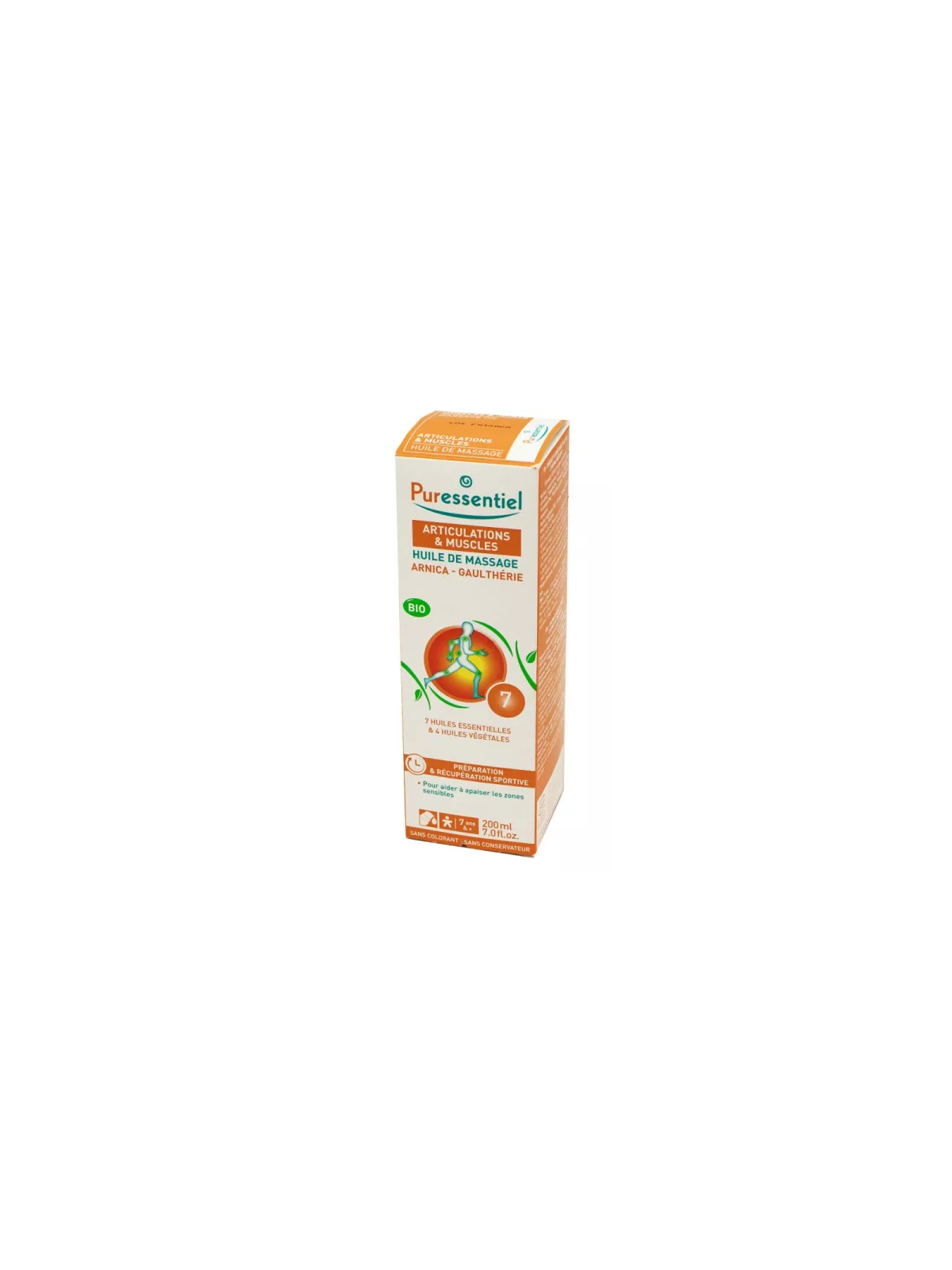 PURESSENTIEL Articulations et Muscles Huile de Massage Bio 200ml