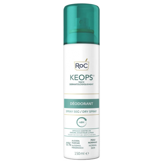ROC Keops Déodorant Spray Sec 150 ml