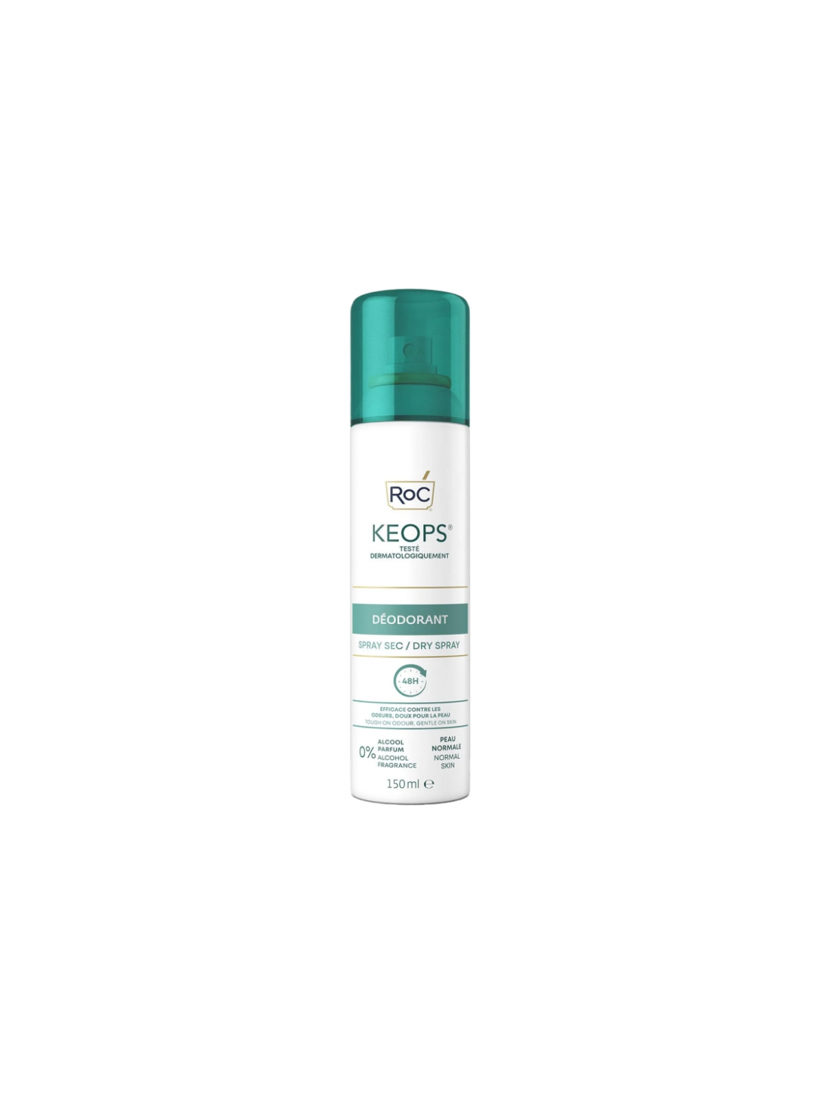 ROC Keops Déodorant Spray Sec 150 ml