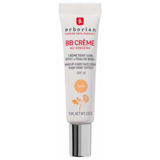 ERBORIAN BB Crème au Ginseng 15 ml Teinte : Doré