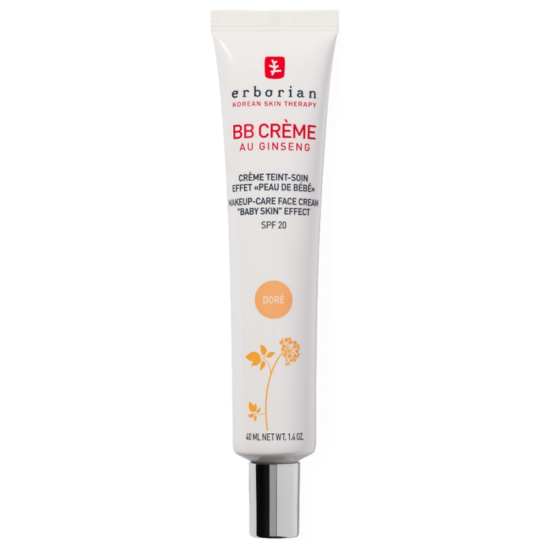 ERBORIAN BB Crème au Ginseng 40 ml Teinte : Doré