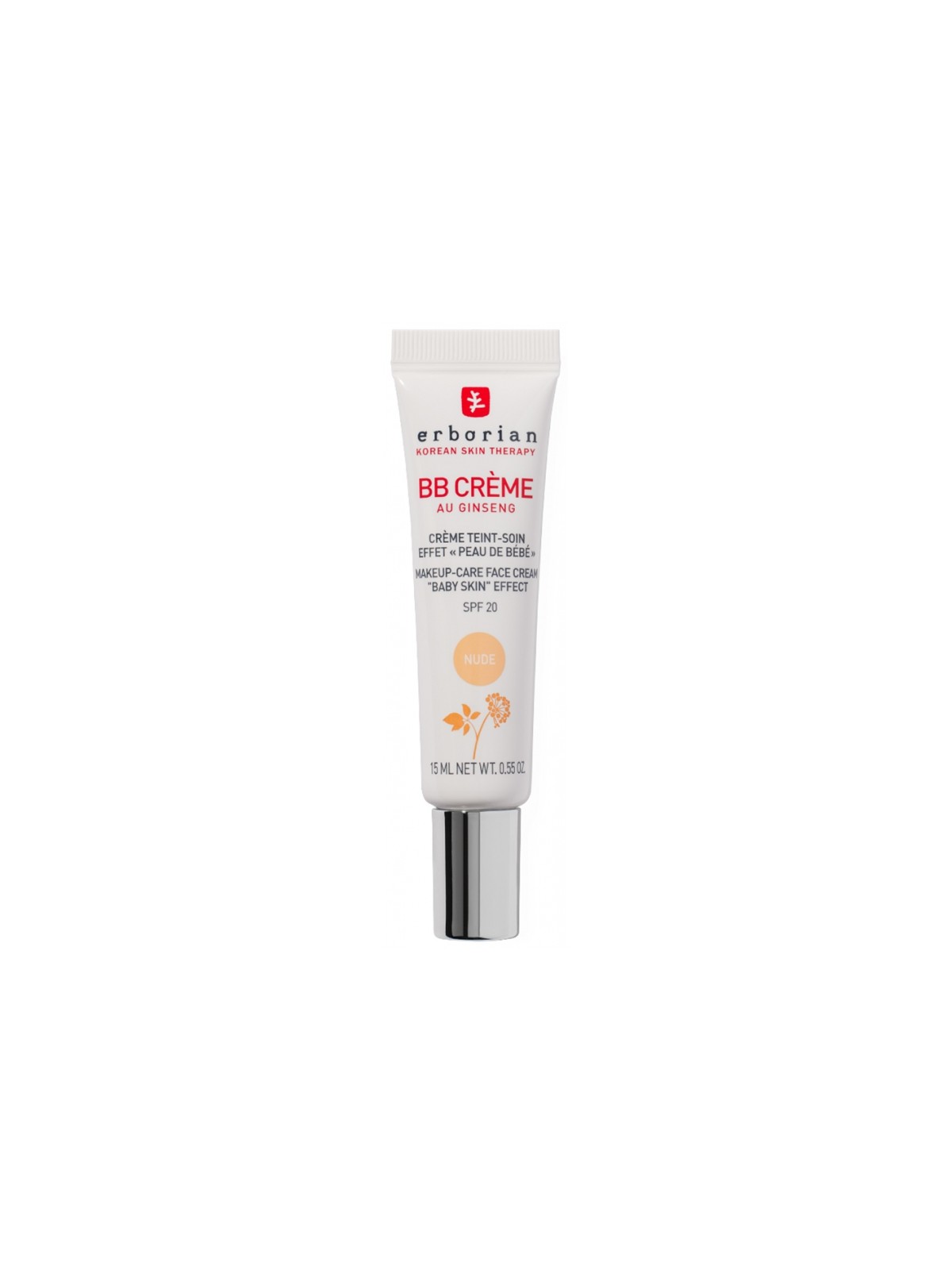 ERBORIAN BB Crème au Ginseng 15 ml Teinte : Nude