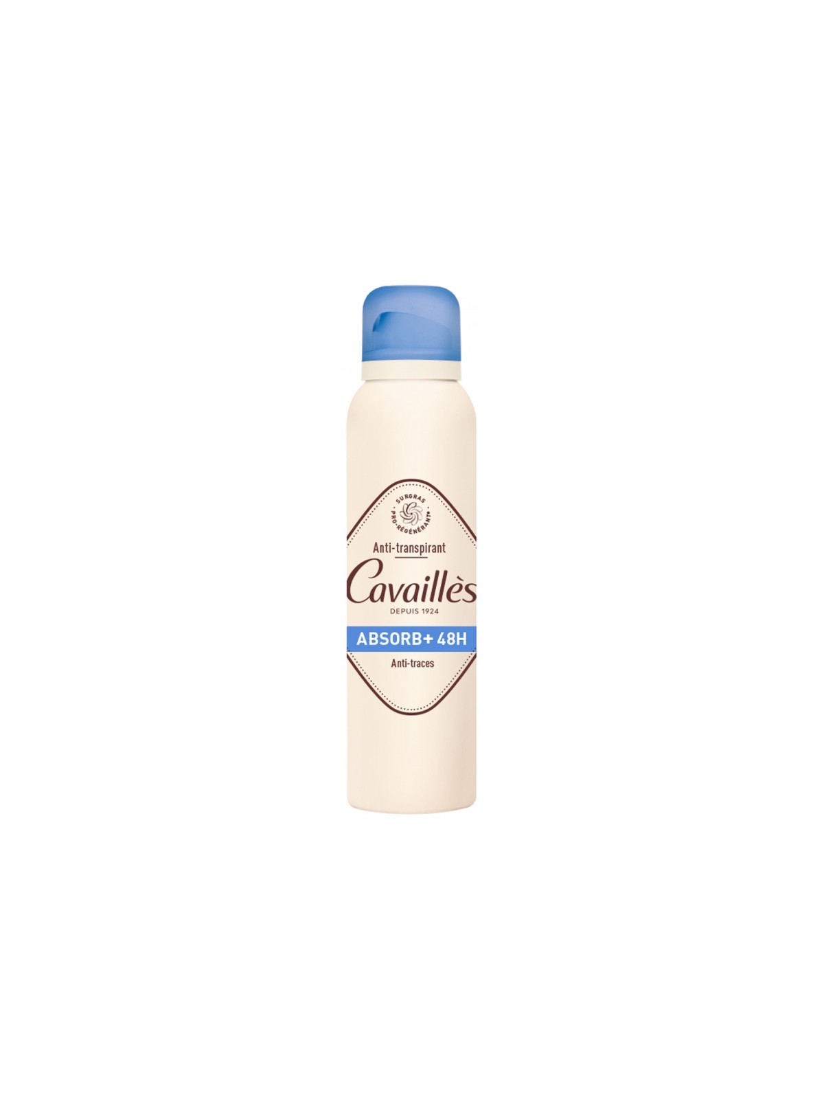 ROGE CAVAILLES Absorb+ 48H Déodorant Anti-Traces Spray 150 ml