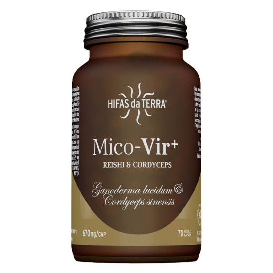 HIFAS DA TERRA Mico-Vir+ Reishi Cordyceps 70 gélules