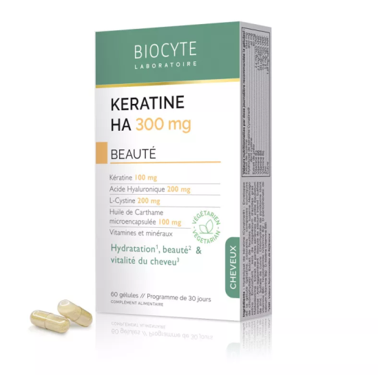 BIOCYTE Keratine HA 300 60 gélules