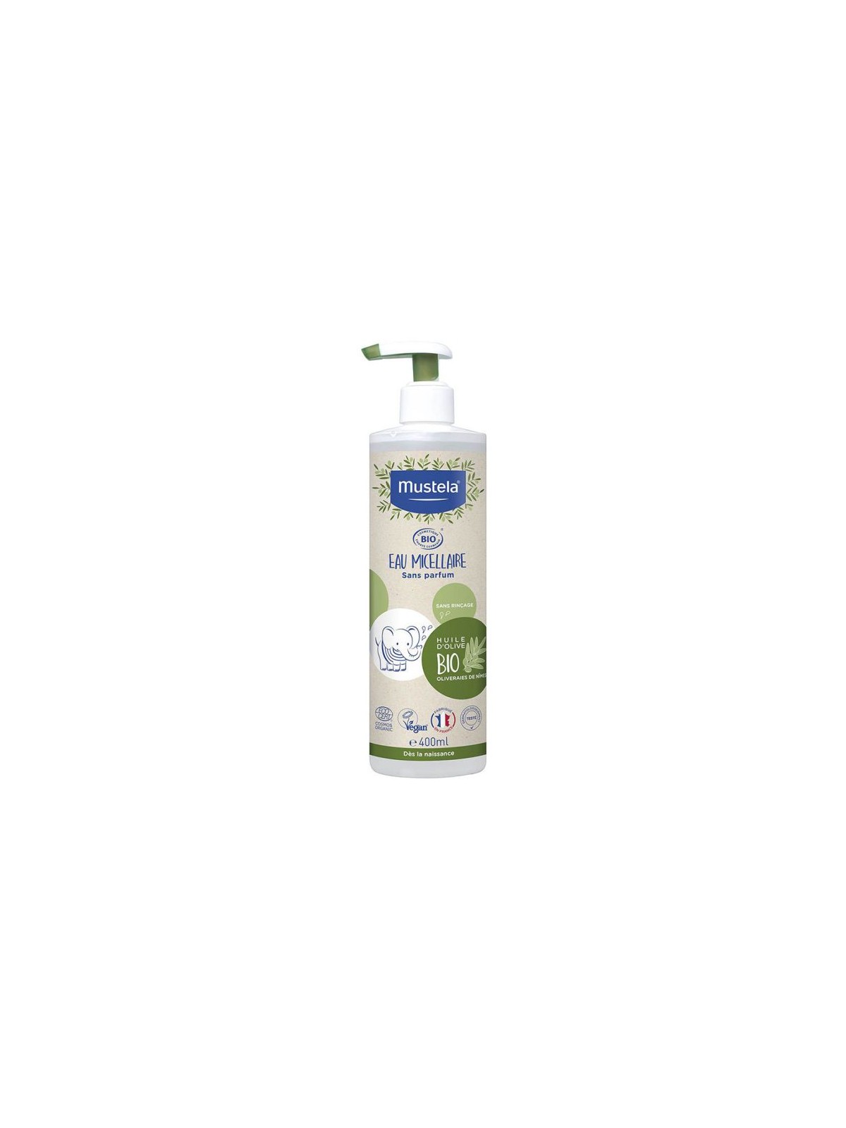 MUSTELA Eau Micellaire Bio 400ml