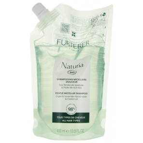 FURTERER Naturia Shampoing Micellaire Douceur Bio Éco-Recharge 400 ml