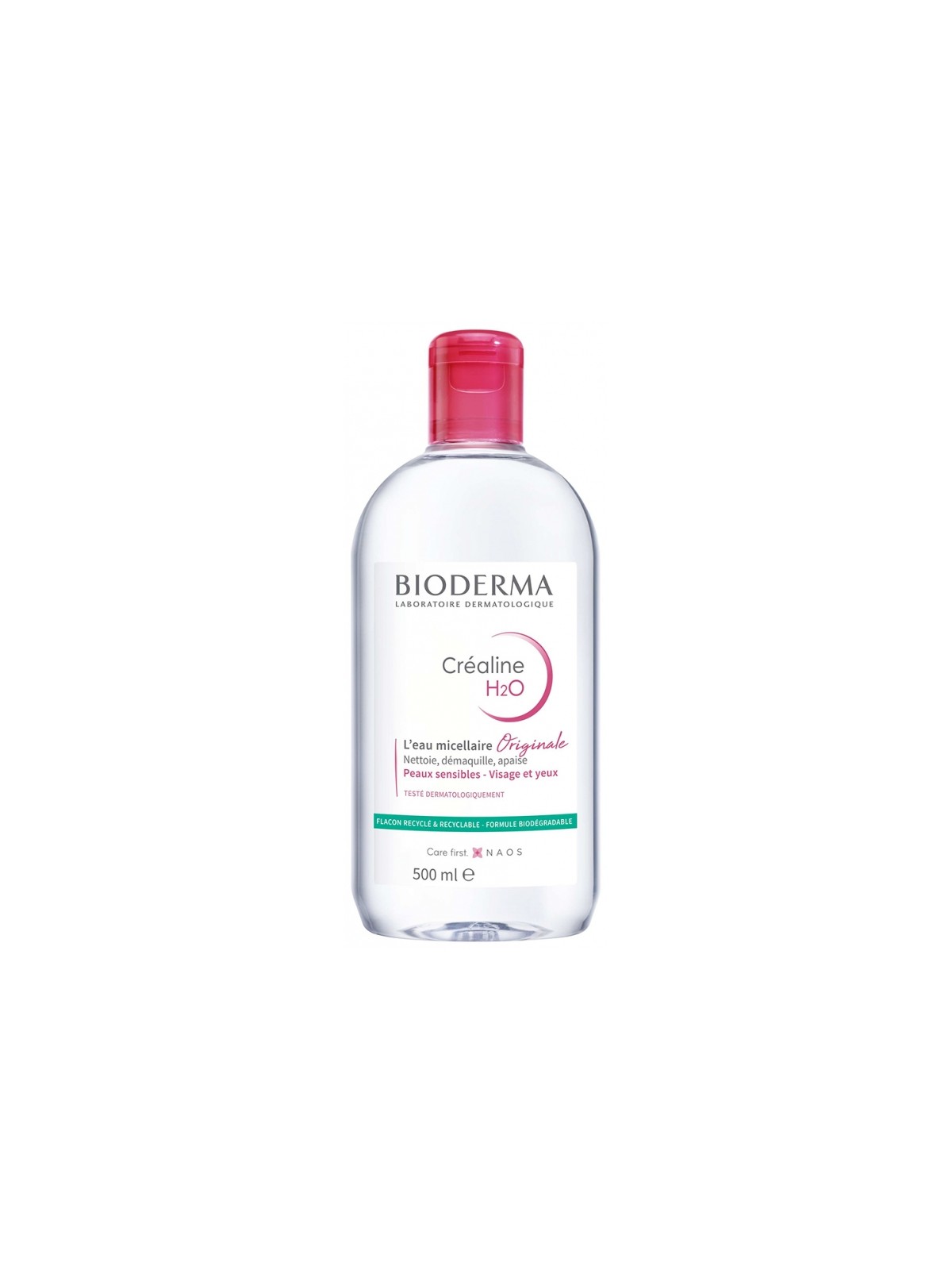 BIODERMA Créaline H2O L'Eau Micellaire Originale 500 ml