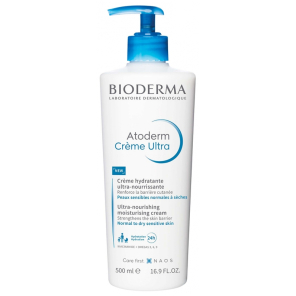 BIODERMA Atoderm Crème Ultra Crème Hydratante Ultra-Nourrissante 500 ml