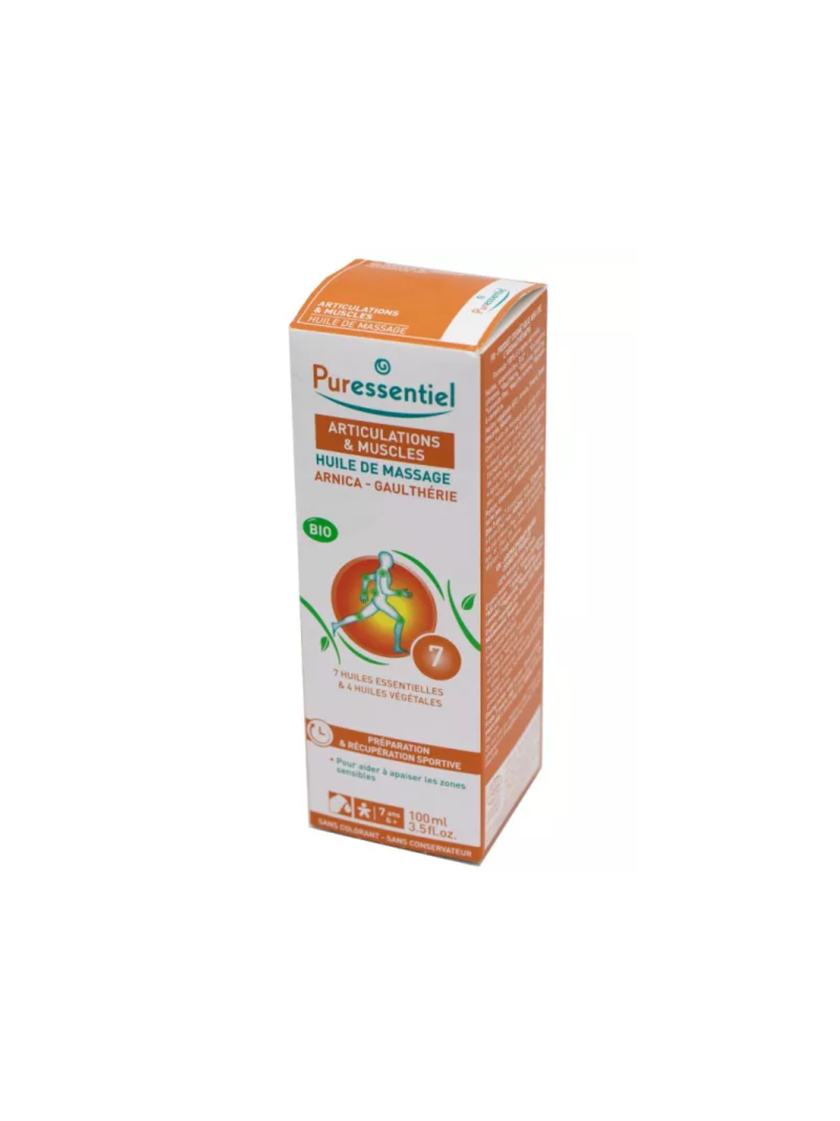 PURESSENTIEL Articulations et Muscles Huile de Massage 100ml