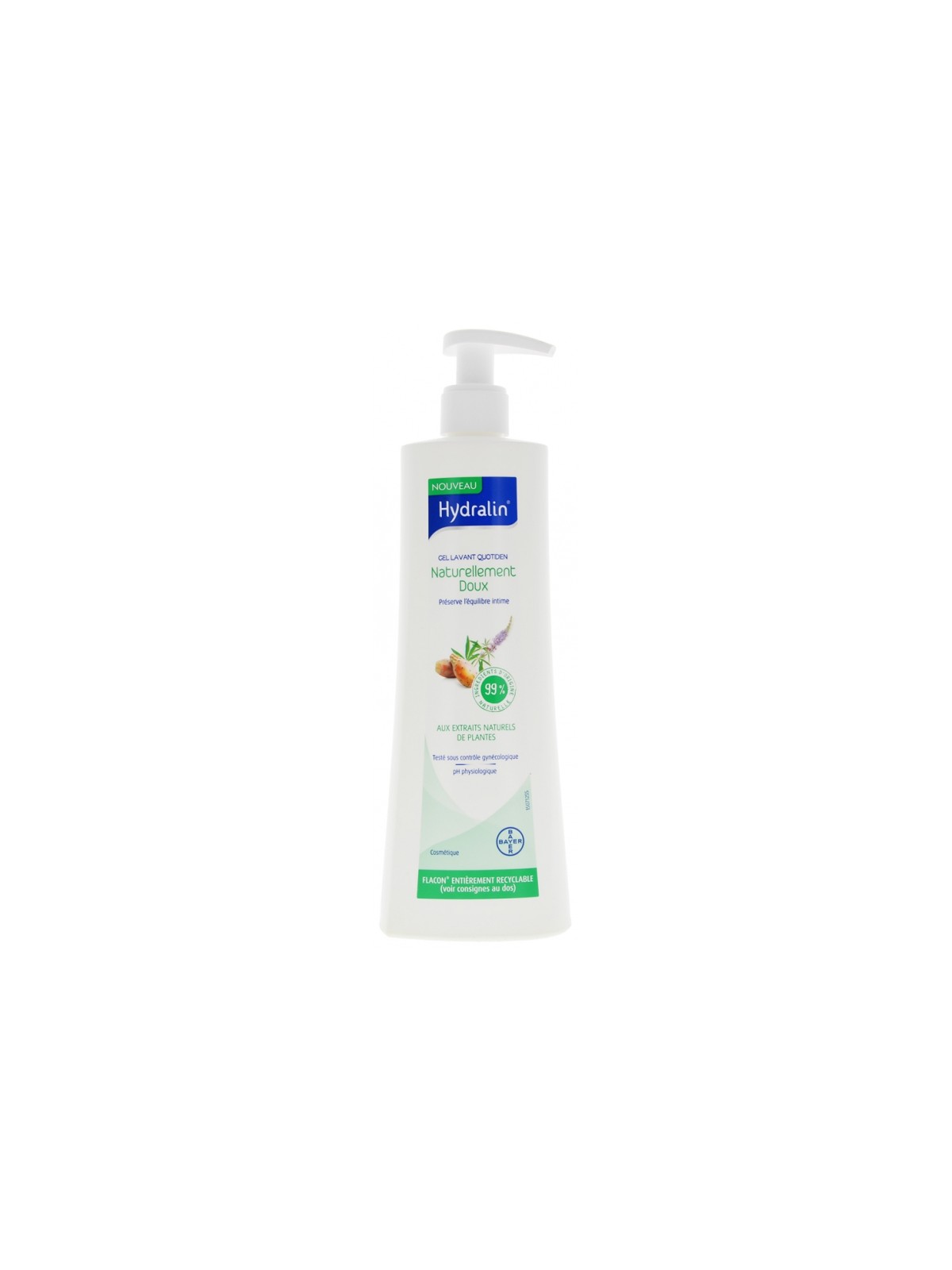 HYDRALIN Gel Lavant Quotidien Naturellement Doux 400 ml