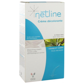 Netline crème décolorante duvet sombre visage corps 75ml | Nom de...