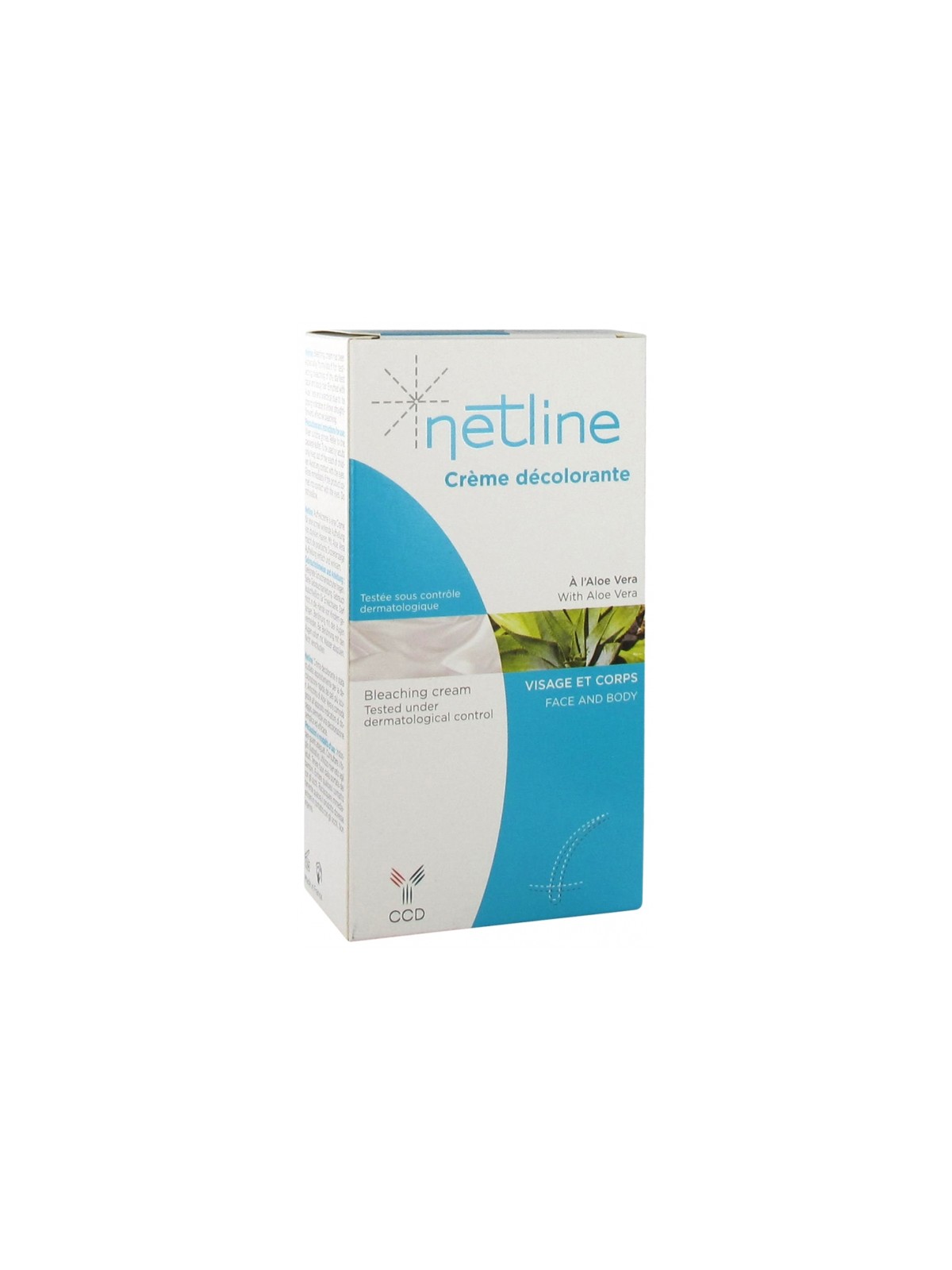 Netline crème décolorante duvet sombre visage corps 75ml | Nom de...